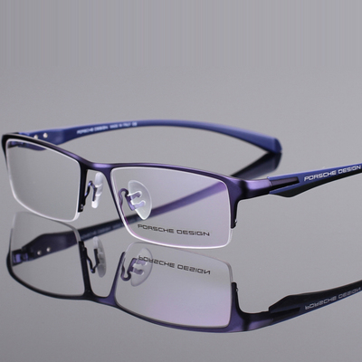 駕馭職場氣場 P9065鈦金半框眼鏡如何成為商務(wù)男士的隱形珠寶